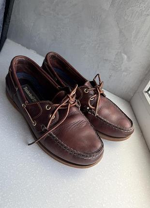 Лофери timberland шкіряні