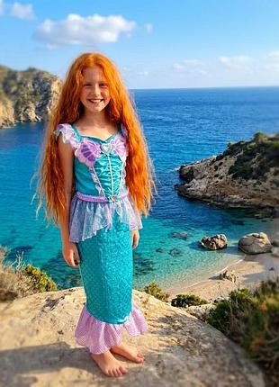 Костюм русалочки ариэль дисней возраст 6-9 лет