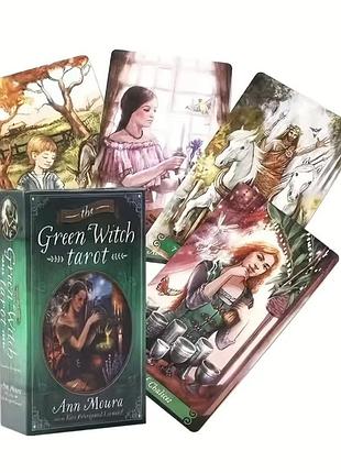 Карты таро зеленой ведьмы (the green witch tarot) - карманный формат