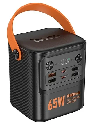 Повербанк hoco j152 pro 80000 mah pd 65w black