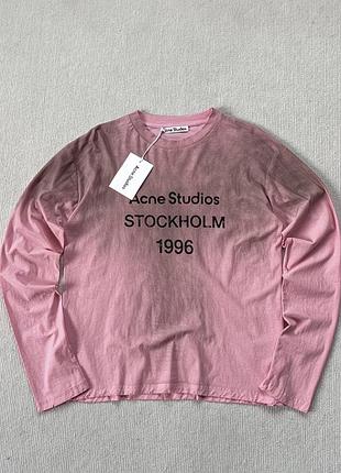 Лонг acne studio рожевого кольору розмір s-m