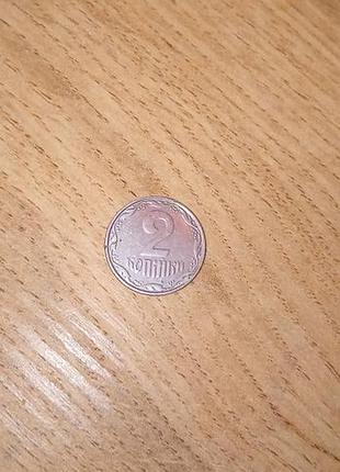 Продам монету 2 копійки 2001 року.