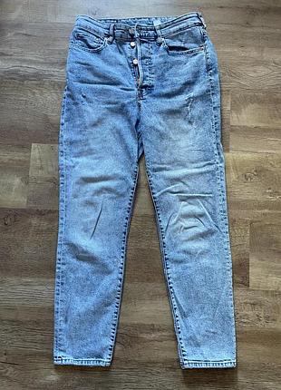 Джинси мом h&m