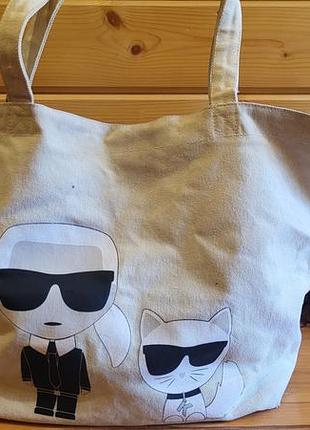 Сумка шоппер karl lagerfeld