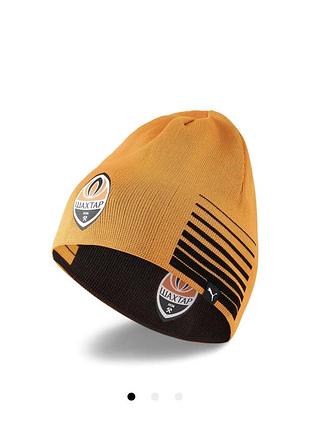 Шапка puma фк шахтар двустороння