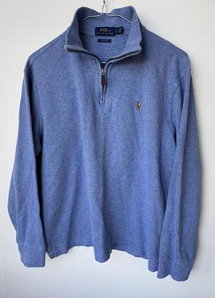 Светр 1/4 zip котоновий