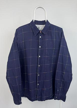 Сорочка в клітину з довгим рукавом paul smith
