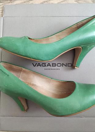 Кожаные лодочки vagabond, 37.5