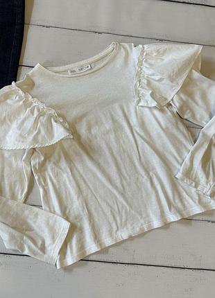 Кофта блузка zara розмір 140 блуза