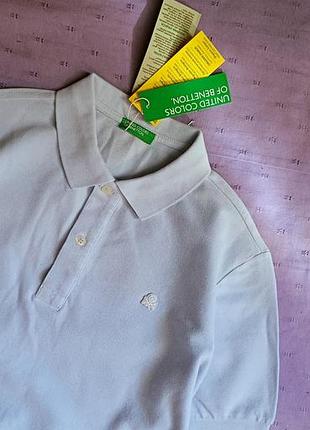 Футболка поло премиальное качество united colors of benetton