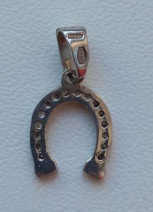 Серебряная подвеска 925 2