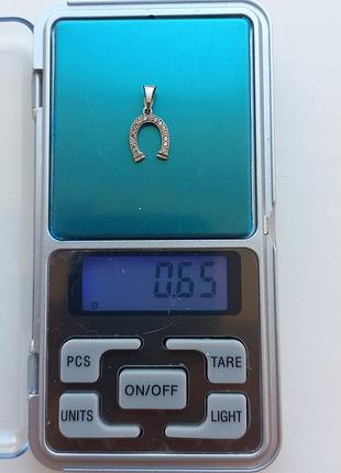 Серебряная подвеска 925 3