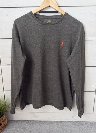 Чоловічій реглан лонгслів котон polo ralph lauren оригінал м