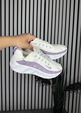 Стильные женские кроссовки nike ava rover white/violet