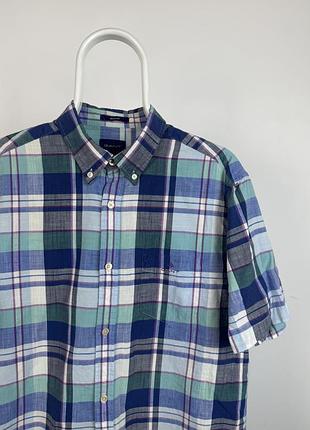 Сорочка у клітину gant