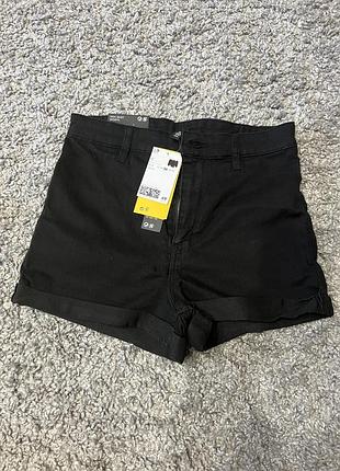 Шорти жіночі h&m чорні 42 розмір