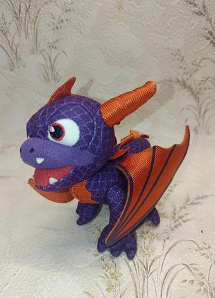 Дракон спайро скайлендерс м'яка іграшка skylanders