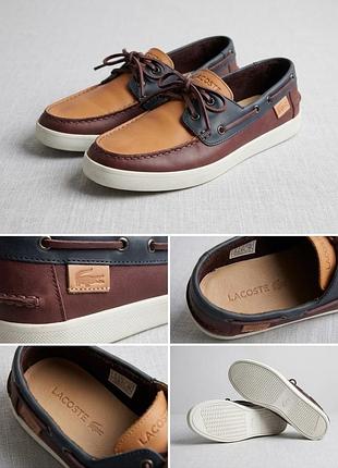Мокасини/ туфлі чоловічі lacoste
