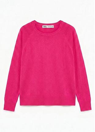 Свитер тонкой вязки zara s
