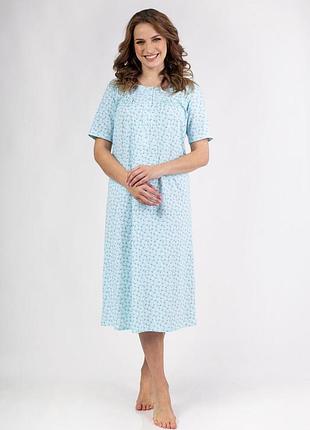 Нічна сорочка короткий рукав тмregina, польща