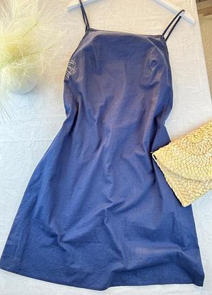 Жіночий сарафан кольору navy blue 💙