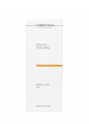 Сироватка від мімічних зморшок «абсолют фікс» absolute fix serum forever young christina 30 мл