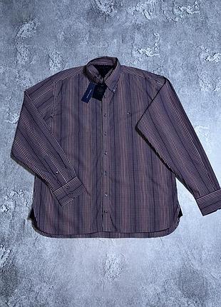 Сорочка tommy hilfiger 2xl розмір нова чоловіча у клітинку довгий рукав
