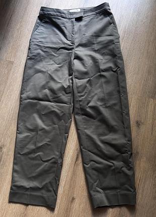 Брюки хакі кольору h&m розмір 34