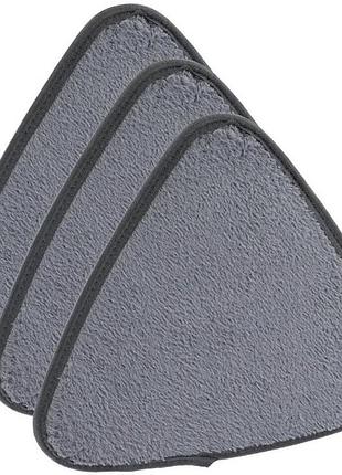 Змінна трикутна насадка для швабри triangle mop / запаска з мікрофібри