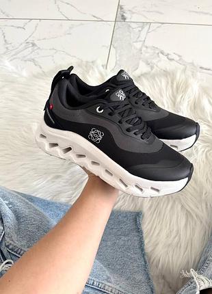Кросівки on loewe cloudtilt white black   арт 24003