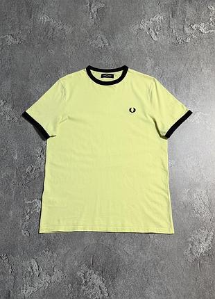 Футболка fred perry m розмір оригінал лимонна чоловіча