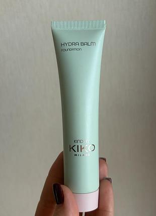 Kiko hydra balm foundation тональна основа 01 light rose