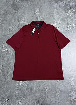 Поло autograph marks & spencer 2xl розмір нове бордове чоловіче