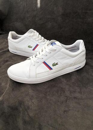 Шкіряні кеди lacoste 44p