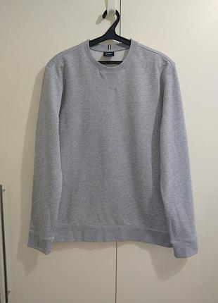 Свитшот strellson хлопок серый цвет hugo boss tommy hilfiger ralph lauren