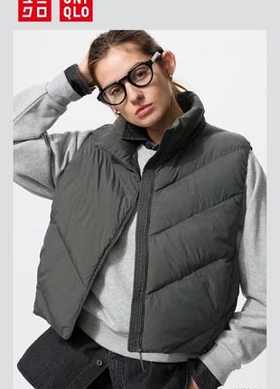 Жилет puffertech uniqlo