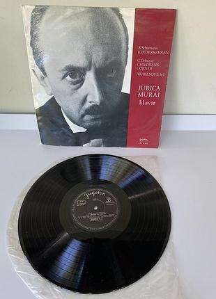 Оригінальна вінілова платівка jugoton, югославія. виконання: jurica murai (фортепіано).