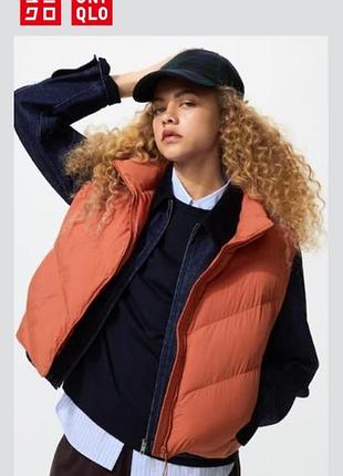 Жилет puffertech uniqlo