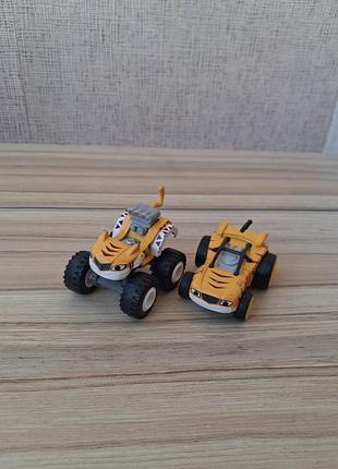 Металлические машинки блеск и чудо машинки blaze &amp; the monster machines