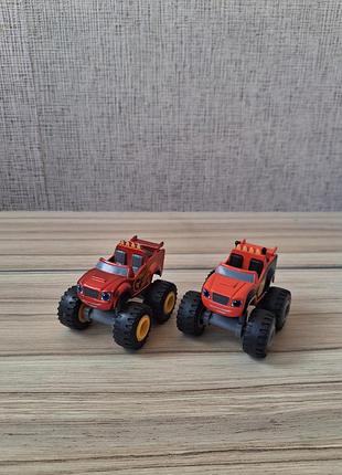 Металлические машинки блеск и чудо машинки blaze &amp; the monster machines