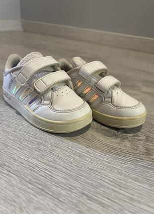 Дитячі кросівки adidas 14 см білі