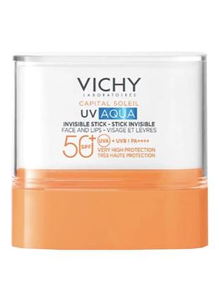 Солнцезащитный крем/ стик vichy capital soleil uv aqua стик spf 50+ для обличчя та тіла