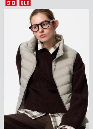 Жилет puffertech uniqlo