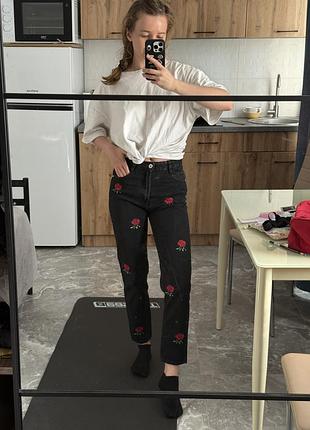 Mom джинси zara