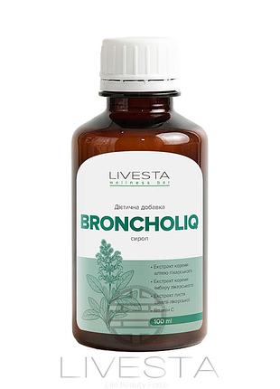 Дієтична добавка сироп broncholiq livesta, 100 мл