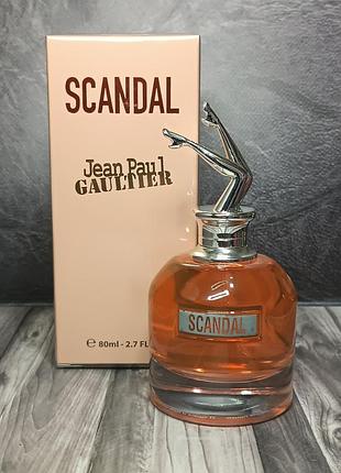 Женская парфюмированная вода jean paul gaultier scandal (жан поль готье скандал) 80 мл.