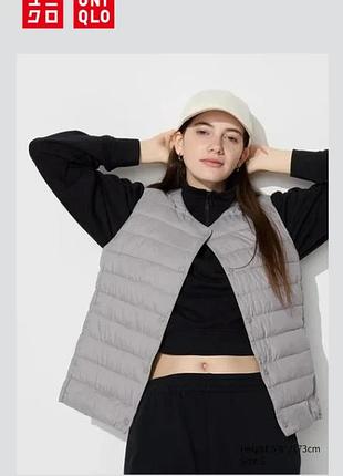 Жилет puffertech compact uniqlo