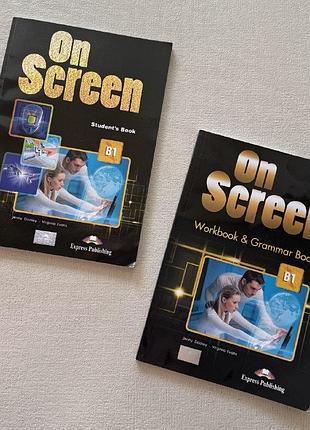 On screen b1 student's book + workbook & grammar book лицензионные