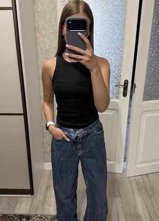 Широкі джинси zara