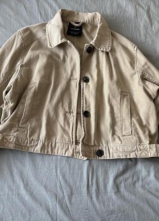 Джинсовая куртка pull &amp; bear размер xl